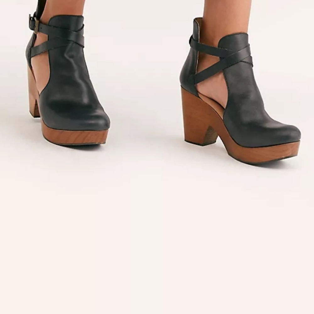 Free People Clogs, dark green, EU 40